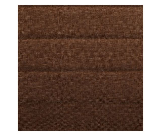 Stolice za blagovaonicu, 4 kom., smeđe, tkanina