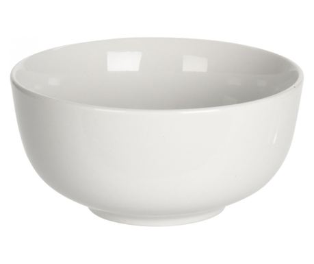 Miska Siaki Collection, porcelán, 15x7 cm, bílá