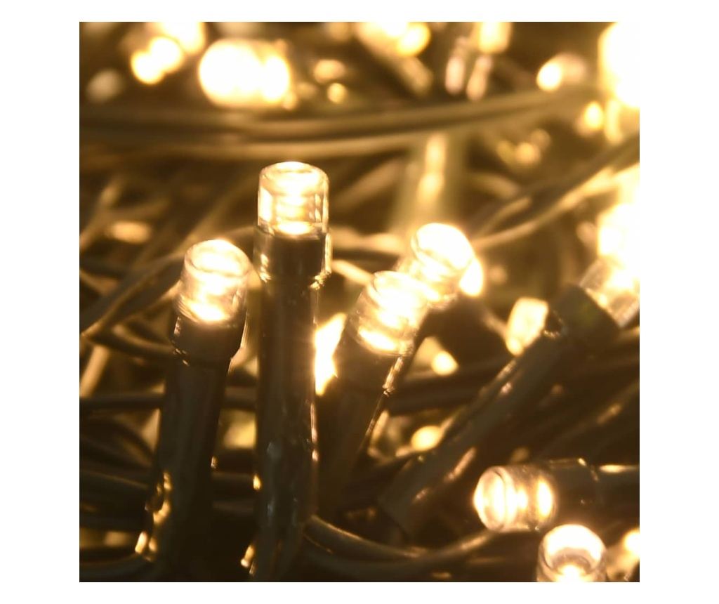 Set božićnih kuglica s topperom i 300 LED dioda, 120 komada, bijele i sive - 4