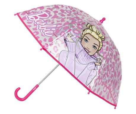 Barbie Glam gyerek átlátszó esernyő Ø71 cm