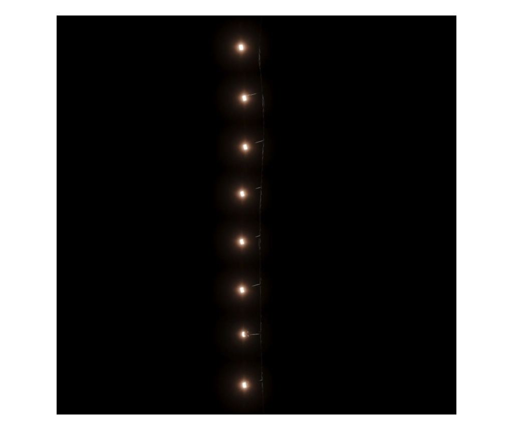 Svjetlosni niz s 400 LED dioda, toplo bijelo, 40 m, 8 efekata - 3