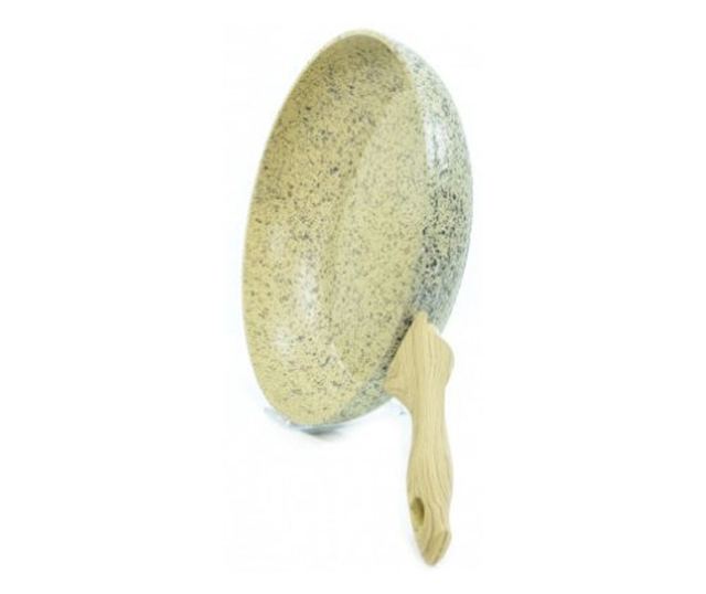 Fissman-Crema Nova serpenyő, 20 x 4,5 cm, alumínium, krémszínű