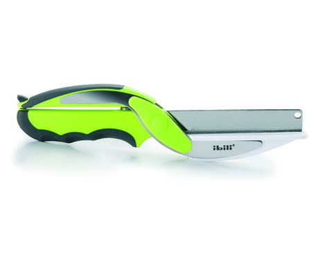 Τεμαχιστής λαχανικών Ibili-Easycook, ανοξείδωτος/πλαστικός, 25 cm, πράσινος