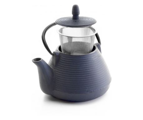 Ibili Java Чайник с Инфузер, Чугун, 13.5x10 см, 1 Л, Лилав