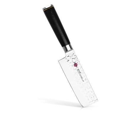 Nakiri kés Fissman-Kensei Kojiro, acél AUS-8, 14 cm, ezüst/fekete