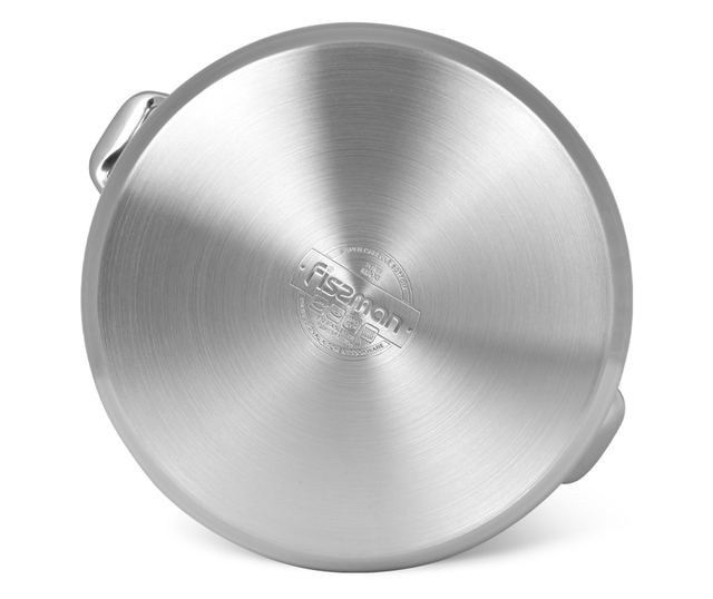 Fissman-Maxi edény, 18/10 rozsdamentes acél, 32x25,5 cm, ezüstözve