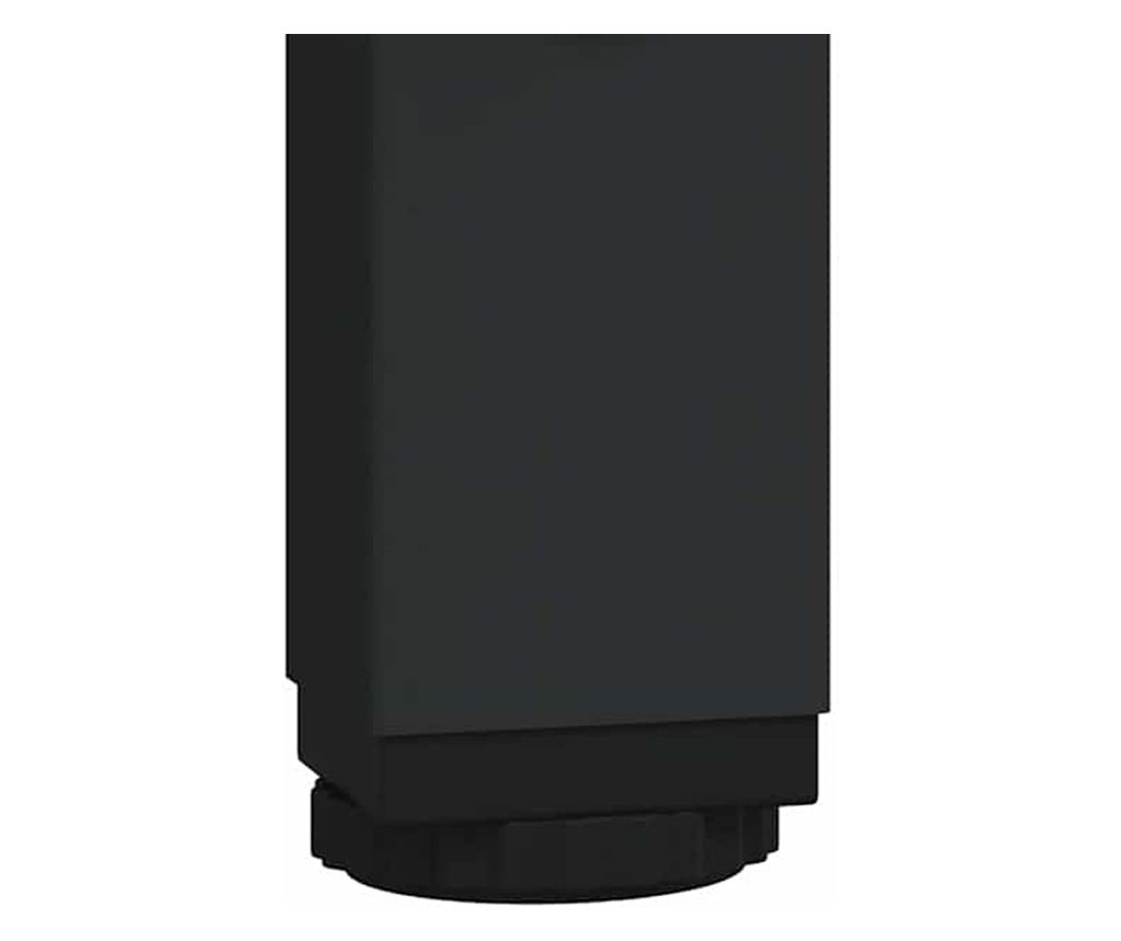 Noćni ormarići, 2 kom, smeđi hrast, 34x36x50 cm, konstruirano drvo - 10