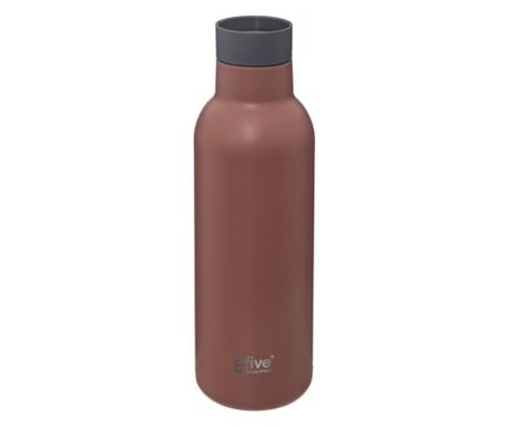 Termosz Bottle Zerro, bord, 0.45 liter, rozsdamentes acl, 7 x H 23 cm