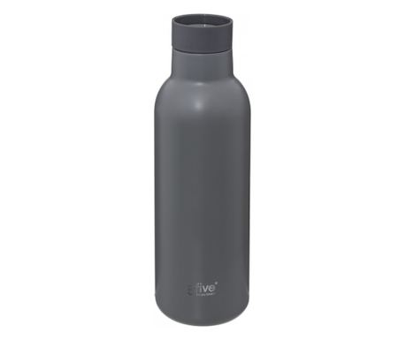 Zerro termosz, szrke, 0,45 liter, rozsdamentes acl, 7 x M 23 cm
