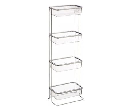 Рафт за баня 5five Simply Smart Manta, 4 рафта, Сребрист