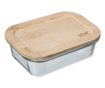 Caserola dreptunghiulara 5five Bamboo, sticla, 1l, 19.8x14.7x6.7 cm thumbnail 1