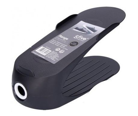 Set 4 organizatoare pantofi, plastic, 29.5x11x14 cm