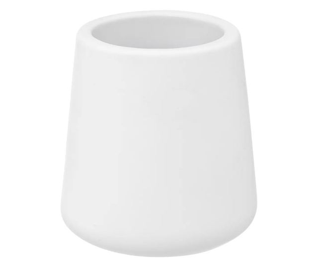 Четка за тоалетна Cotton White, керамика, 40 x 12 x H 12 cm
