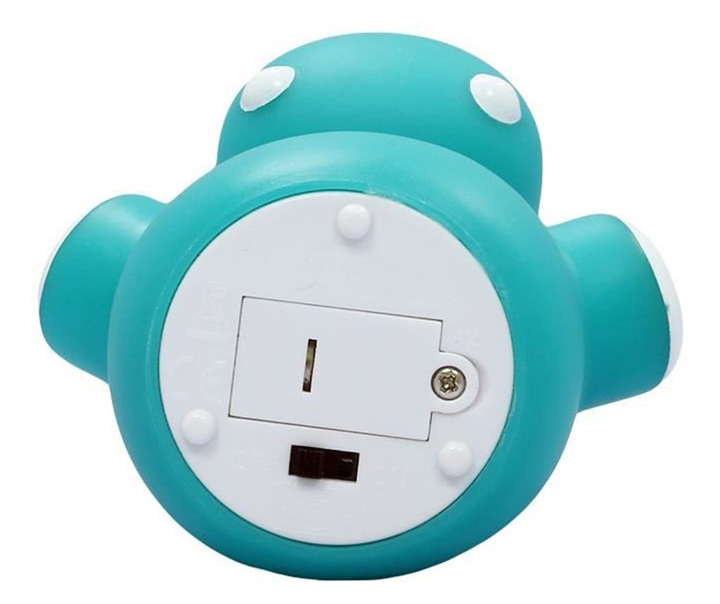 LED noćno svjetlo, oblik nilskog konja, plavo, Lumilu Mini Zoo Hippo, Reer 52353 - 7