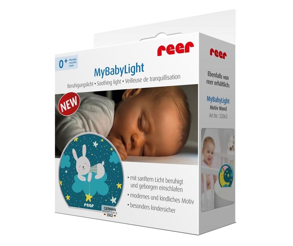 MyBabyLight Bunny LED noćno svjetlo, 0+ mjeseci, Reer 52371 - 3
