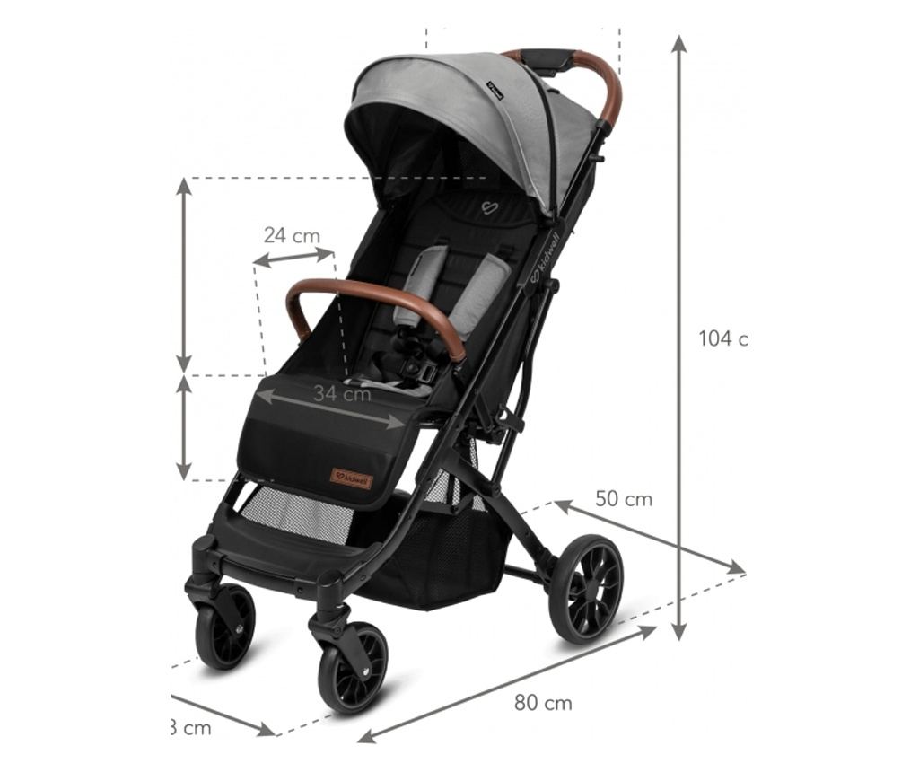 Καρότσι σπορ Kidwell COLMER Cool Grey - 13