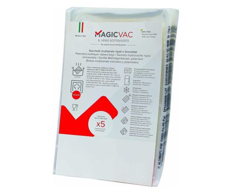 Комплект от 50 гънкирани вакуумни торбички 30x40 см, Magic Vac - ACO1036