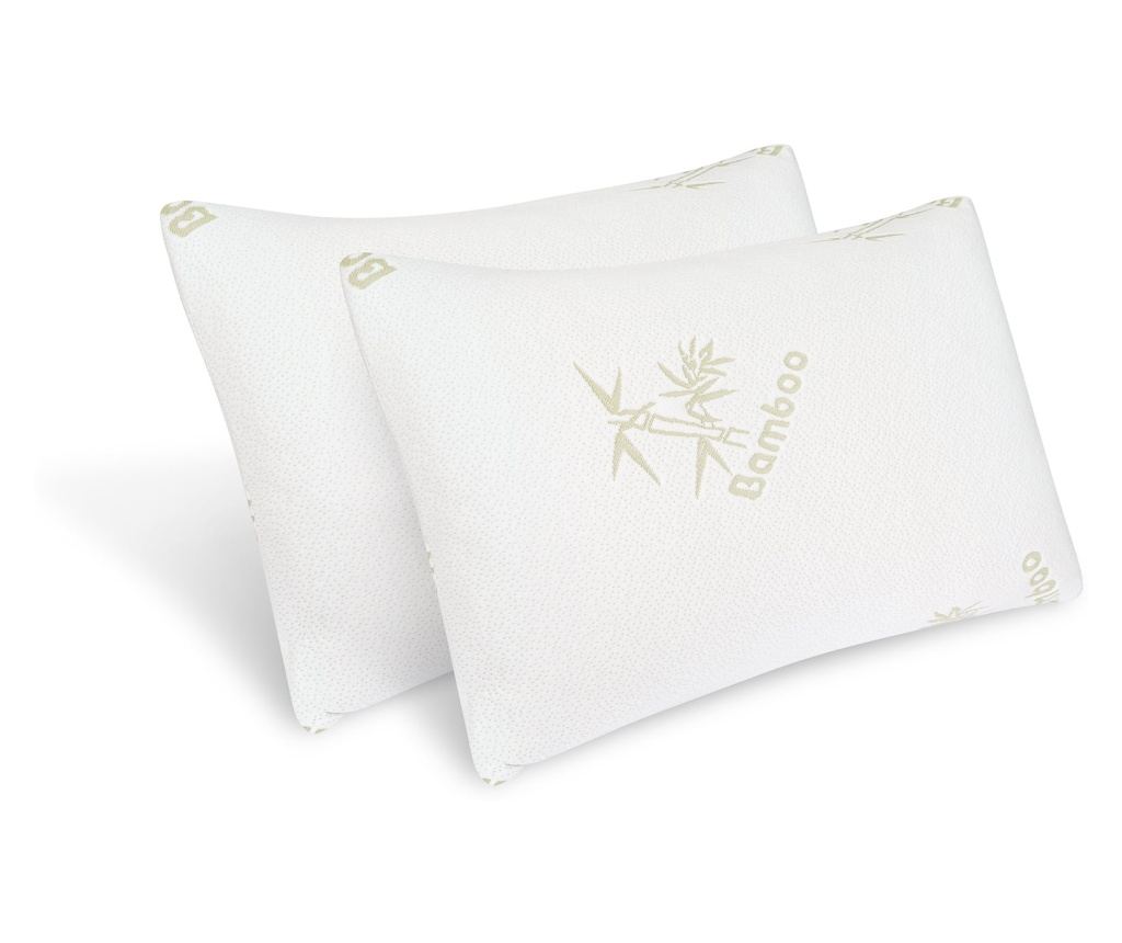 Комплект от 2 възглавници 50x70 Somnart Bamboo Memory Foam с подвижен капак - 2