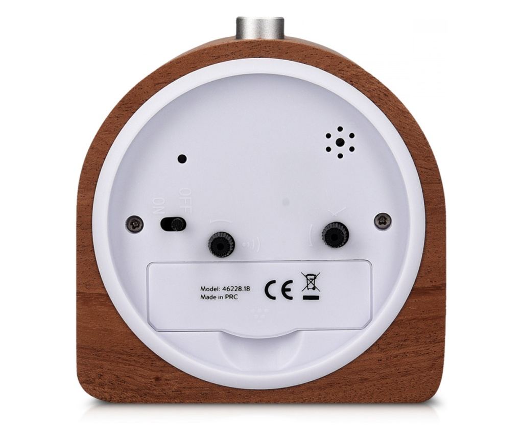 Аналогов дървен будилник Snooze Retro, 46228.18 - 9