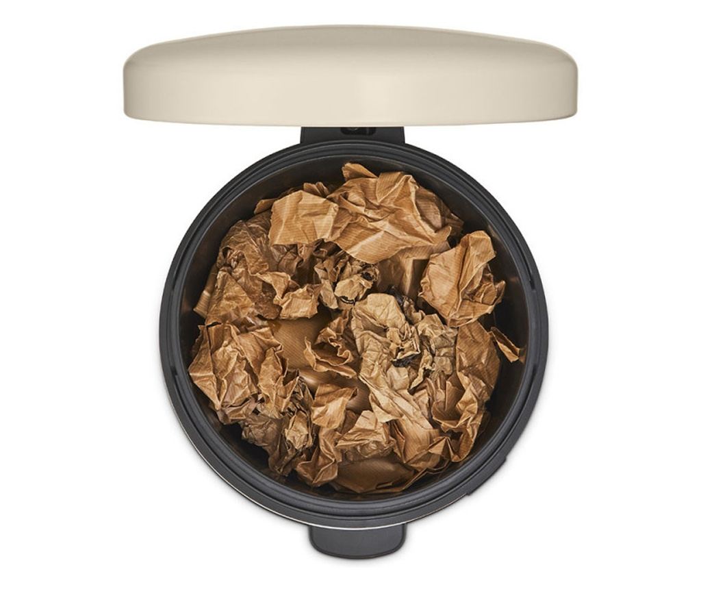 Brabantia NewIcon pedálos szemetes 1005535, 20 l, lágyan záródó, csúszásgátló aljjal, bézs - 6