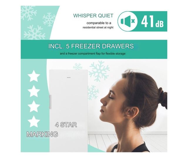 Конгелатор, Боман, GS7326.1, 194 литри, алб