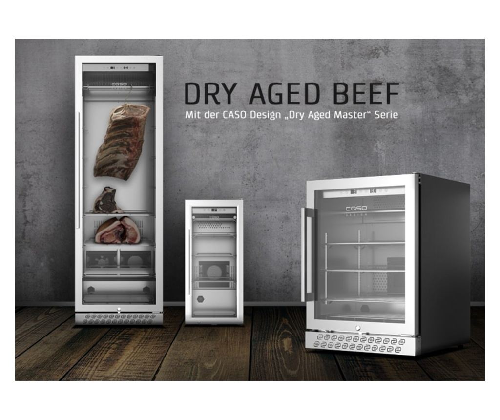 Frigider maturat carne Dry Age, Caso Germany, Master 125, 125 litri, inox - 2
