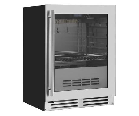Хладилник за узряване на месо Dry Age, CombiSteel, 7525.0100, 127 литра, черен