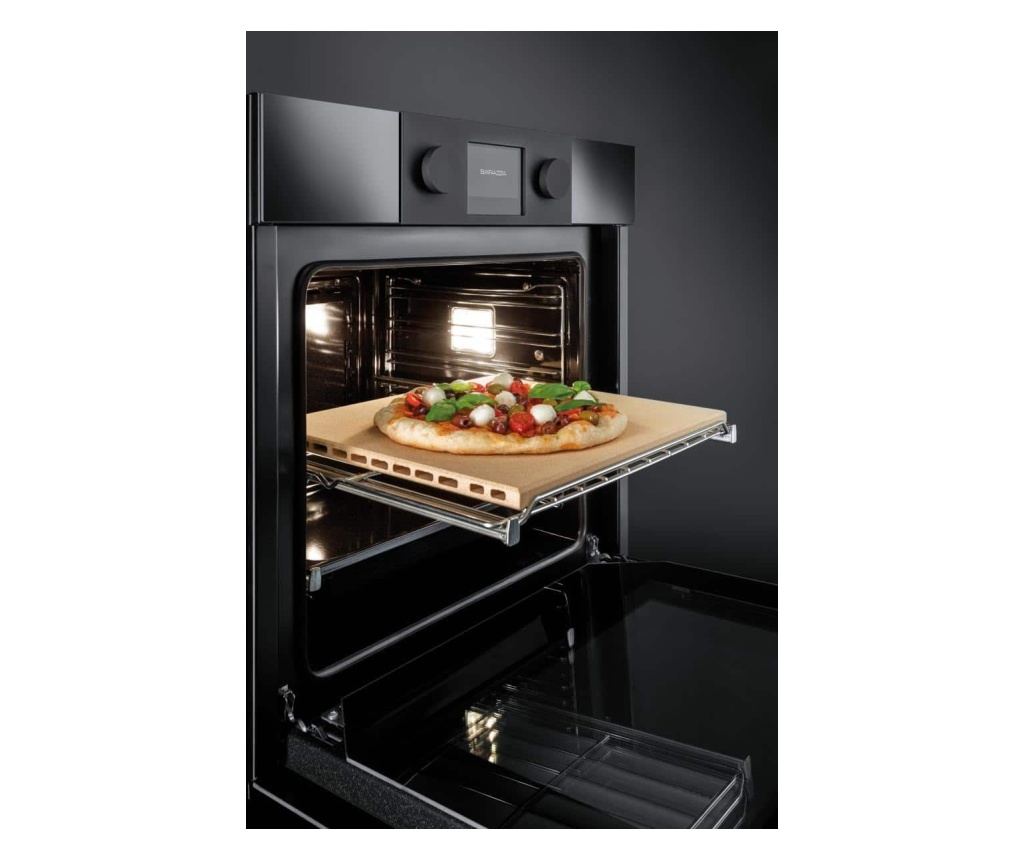 Built-in electric oven, 65 liters, Barazza, Icon Exclusive collection, black - 3
