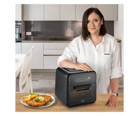 Airfryer, friteuză cu aer cald, fără ulei, Breville, 10L Breville