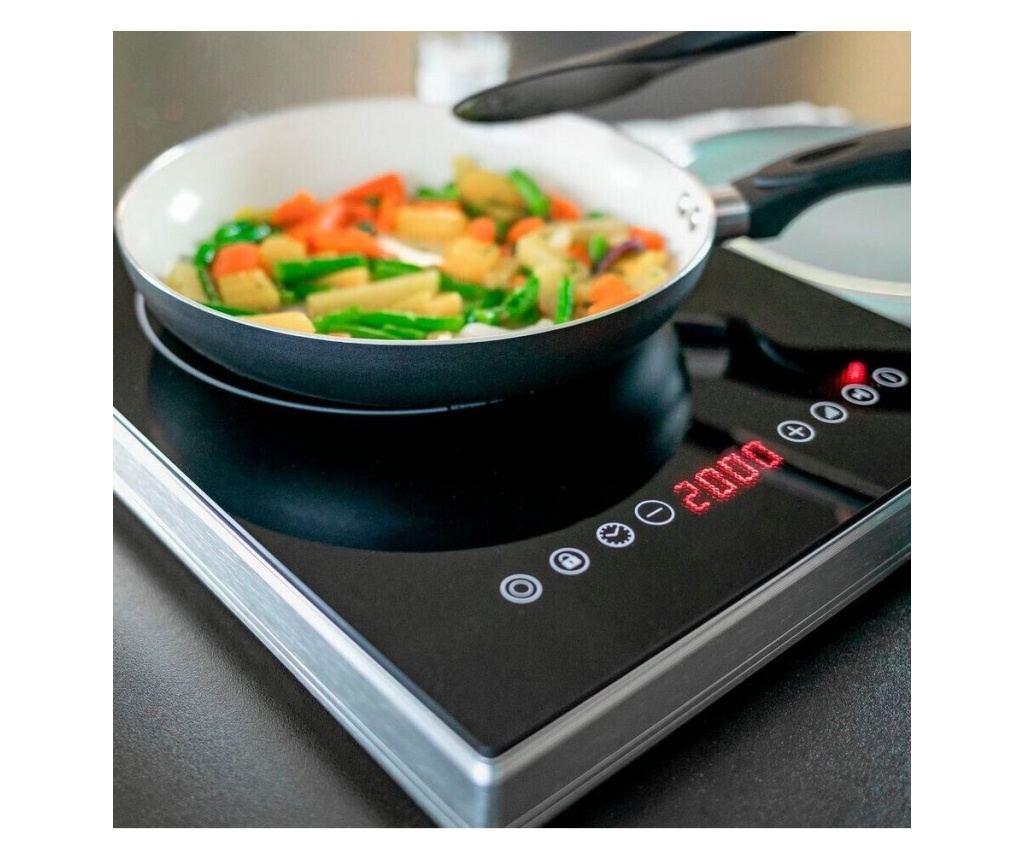 Plita electrica vitroceramica, Steba Germany, HK30, o zona, 18.5 cm, negru - 2