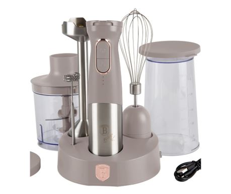 Vertikalni mešalnik Berlinger Haus BH 9558 z baterijo v barvi taupe