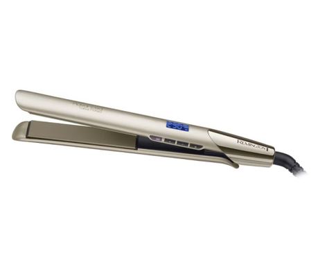 Преса за коса Remington S8605 Advanced Colour Protect, 230C, Керамично покритие обогатено с масло от шеа и U.V. филтри, Бързо за