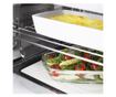 CASO MG25 Ceramic Menu Mikrohullámú sütő, 900 W, 25 l, 10 teljesítményfokozat, Grill funkció, Fekete/Ezüst