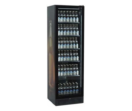 Keret nélküli hűtőpult, TEFCOLD, SCU1425, 347 liter, fekete