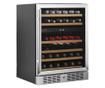 Racitor de vinuri incorporabil, Dual Zone, 46 sticle, TEFCOLD, TFW200-2S, inox thumbnail 1