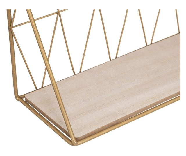 Weird Gold polc, acl, 48x12x20 cm