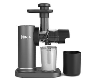 Ninja Cold Press Juicer JC151EU, 150W, 700 ml, hideg préselés, 2 szűrő, BPA mentes, fordított funkció, fekete/szürke