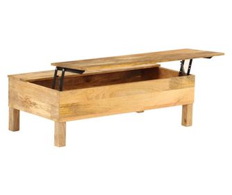 Stolić za kavu, 110 x 55 x 35 cm, masivno drvo manga
