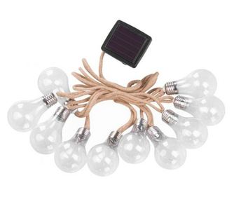 Соларен гирлянд, Strend Pro, тип низ, 10 LED крушки, 3,8 м