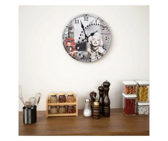 Stenska ura vintage Marilyn Monroe, 30 cm