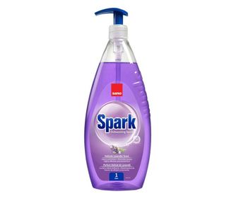 Detergent vase cu pompita Sano Spark Lavanda, 1L