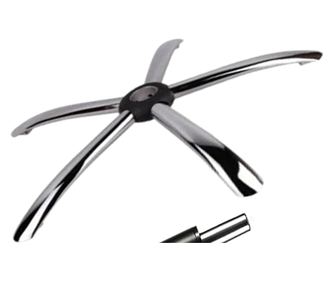 Σετ μεταλλικών πλακών ζυγοστάθμισης 25 x 15 cm, βάση 60 cm, κύλινδρος από καουτσούκ γενικής χρήσης και έμβολο, αερίου, για καρέκ