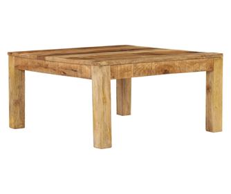 Stolić za kavu, 80 x 80 x 40 cm, masivno drvo manga