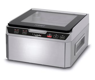 Professzionális porszívó CASO Vacu Chef 40, 280W, Automata porszívózás, Tömítés, Vágás, Pácolás funkció, Rozsdamentes acél