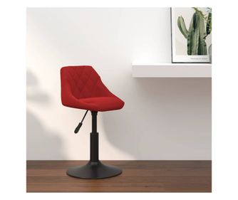 Bar stol, vino rdeča, žamet