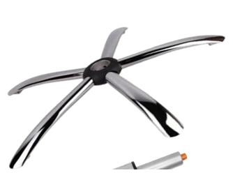 Σετ μεταλλικών πλακών ζυγοστάθμισης 25 x 15 cm, βάση 60 cm, κύλινδρος από καουτσούκ γενικής χρήσης και έμβολο, αερίου, για καρέκ