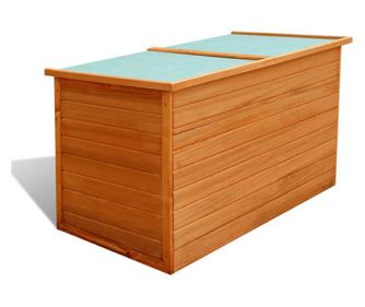 126 x 72 x 72 cm-es, fbl kszlt kerti troldoboz