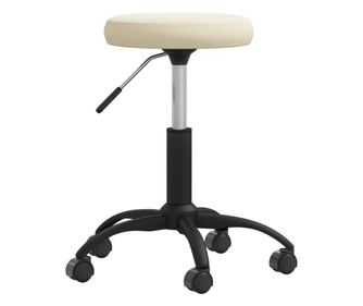 Stolica za kuhinju, krem, baršun