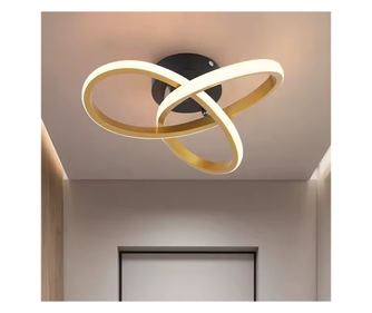 Lustră de tavan Greelustr HQ-SYC-J-H, LED, 22 W, lumină modernă de interior