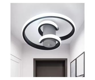 Greelustr WN-H-H Lampă de Plafon Modernă, Design Coajă de Melc, 24W, LED, Lumină Albă Rece